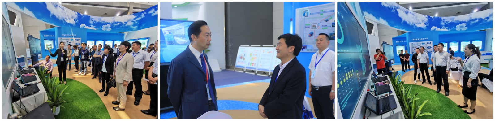 CG电子游戏集团携“绿水青山”亮相丝博会｜副省长魏增军旅行