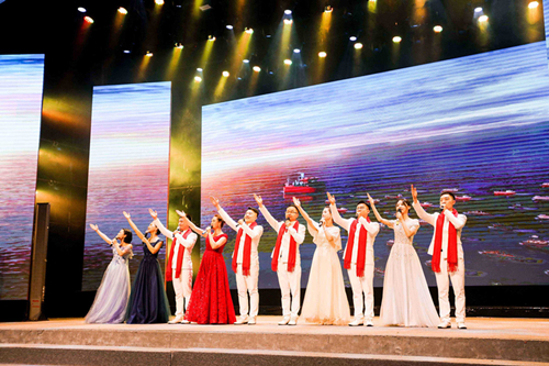 CG电子游戏集团庆祝新中国建设70周年职工朗诵角逐乐成举行