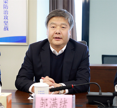 熊良虎会见陕西地电（集团）公司党委书记、董事长邹满绪