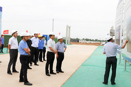 省国资委党委委员、副主任李凯到CG电子游戏集团调研指导事情