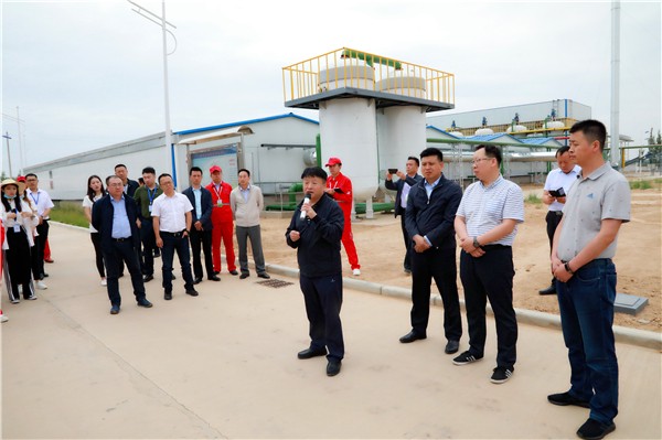 CG电子游戏集团复工复产促增添项目观摩聚会与会职员走进绿色能源公司油气公司水情形公司陕北片区项目
