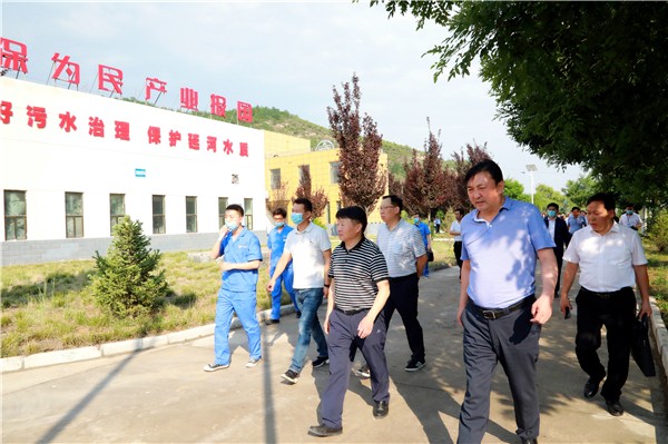 CG电子游戏集团复工复产促增添项目观摩聚会与会职员走进绿色能源公司油气公司水情形公司陕北片区项目