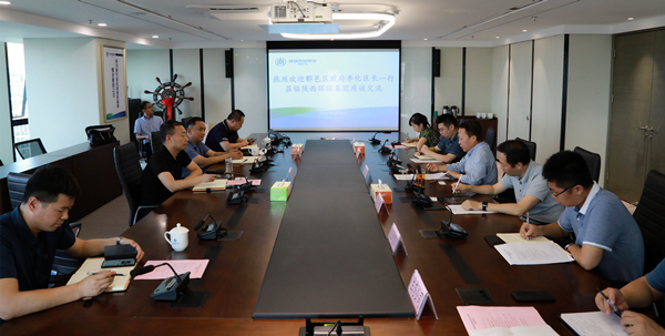 CG电子游戏集团与西安市鄠邑区政府交流座谈