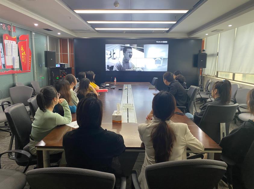 水情形公司团支部开展“请党放心，，，强国有我”主题团日活动