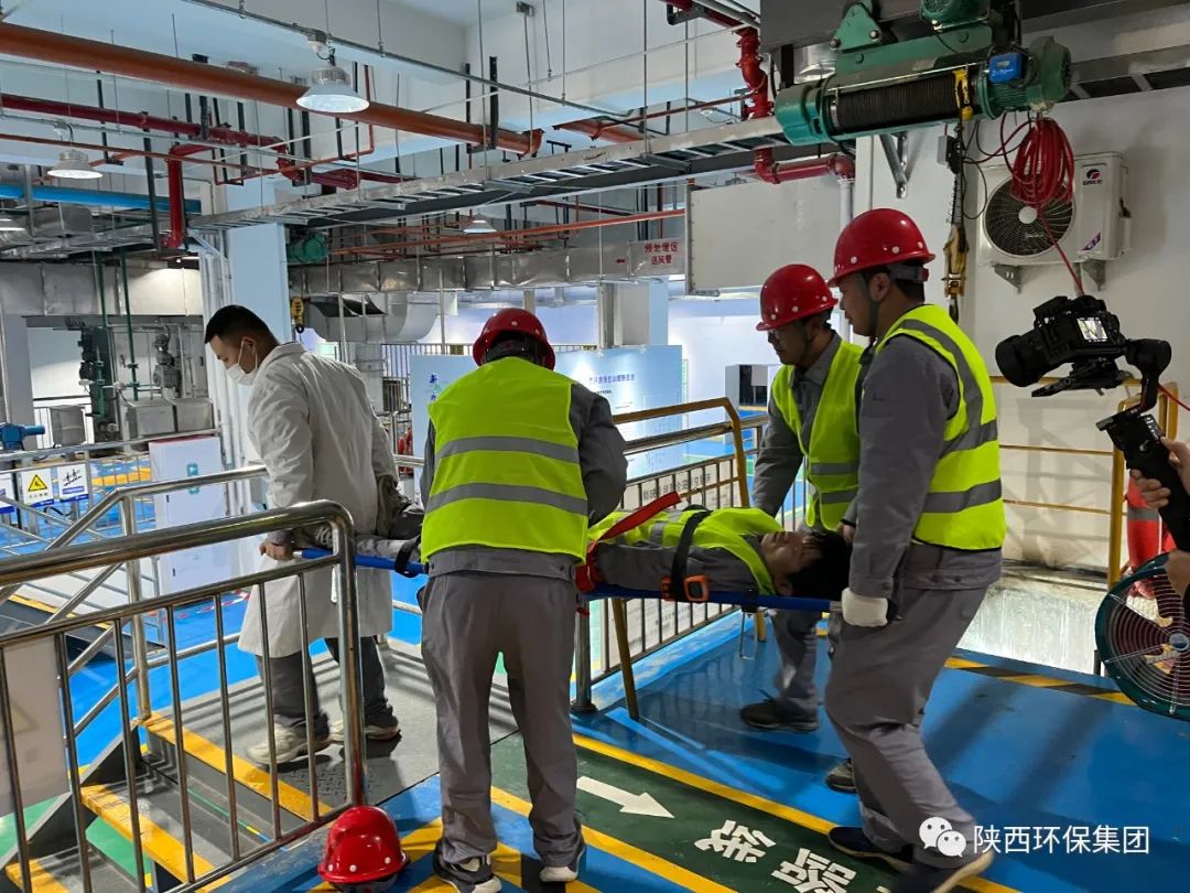 有限空间·无限清静｜CG电子游戏集团举行2023年有限空间应急演练