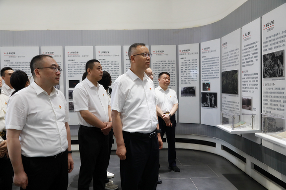 CG电子游戏集团党委赴关中革命纪念馆开展“状畎革命足迹 传承红色基因 筑牢作风基本”党建研学活动